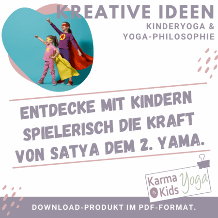 kinderyoga yama satya