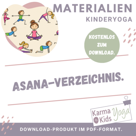 Kostenloses Asana-Verzeichnis für Kinderyoga