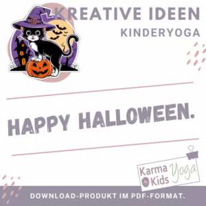 kinderyogastunde halloween