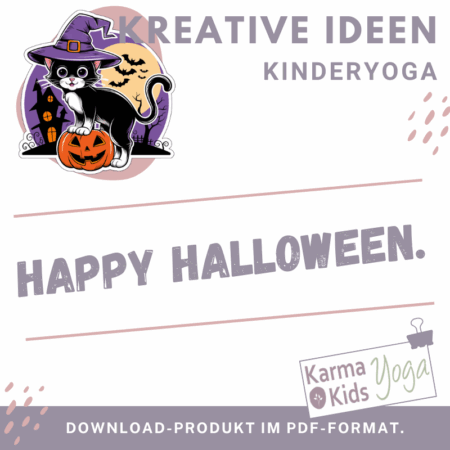kinderyogastunde halloween