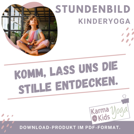 mit kindern stille entdecken
