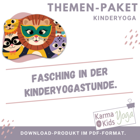 kinderyoga fasching