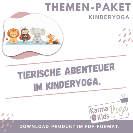 kinderyoga tiere