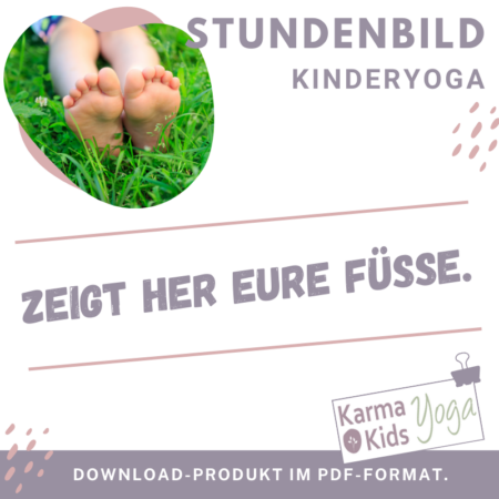 Kinderyoga Stundenbild 6 bis 9 Jahre