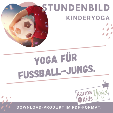 stundenbild kinderyoga fußball