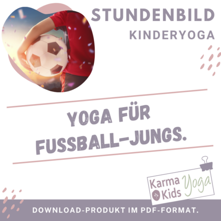 stundenbild kinderyoga fußball