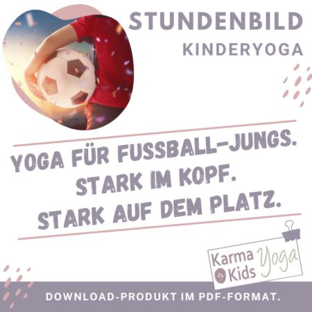 stundenbild kinderyoga fußball