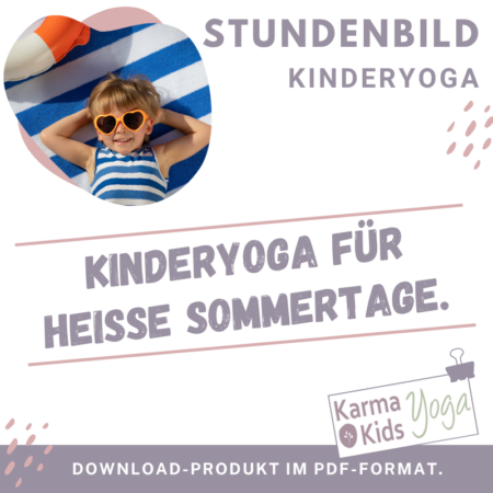 stundenbild kinderyoga sommer