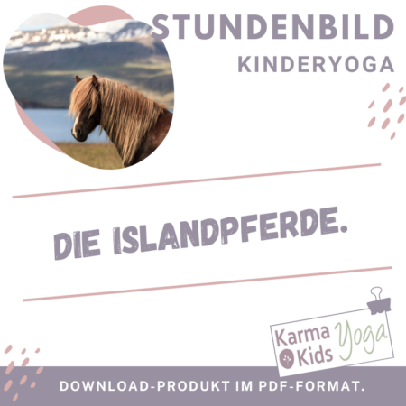 stundenbild kinderyoga pferde