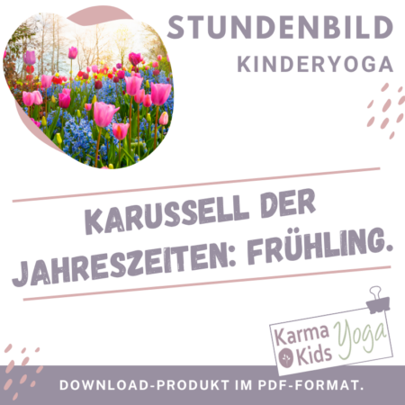 kinderyoga stundenbild frühling