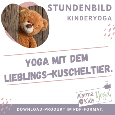 yoga kuscheltier