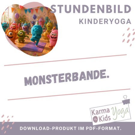 Kinderyoga Stundenbild Gefühle