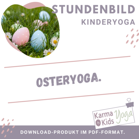 kinderyoga stundenbild ostern