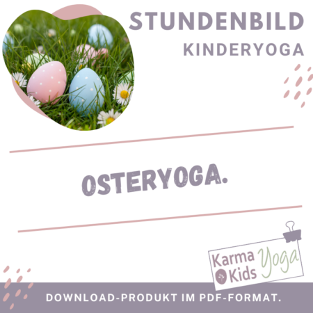 kinderyoga stundenbild ostern