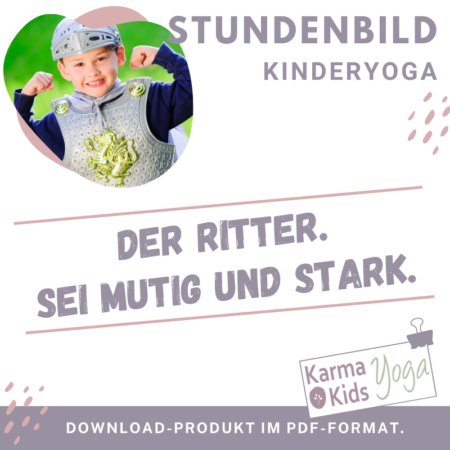 stundenbild kinderyoga ritter
