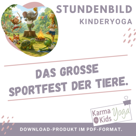 kinderyoga tiere