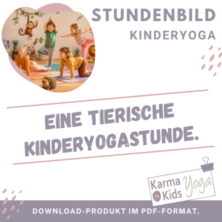 stundenbild kinderyoga tiere