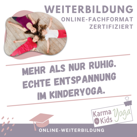 weiterbildung kinderyoga