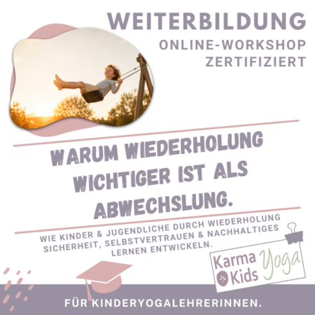Kinderyoga Weiterbildung