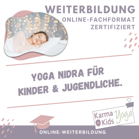 weiterbildung yoga nidra kinder