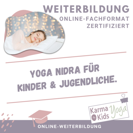 weiterbildung yoga nidra kinder